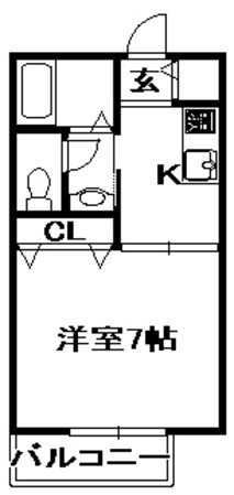 ロイヤル広野の物件間取画像